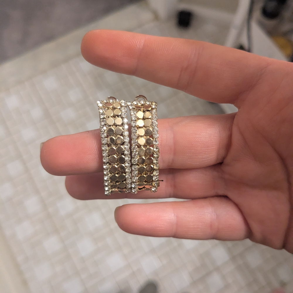 Elegant Gold and Silver Bracelet